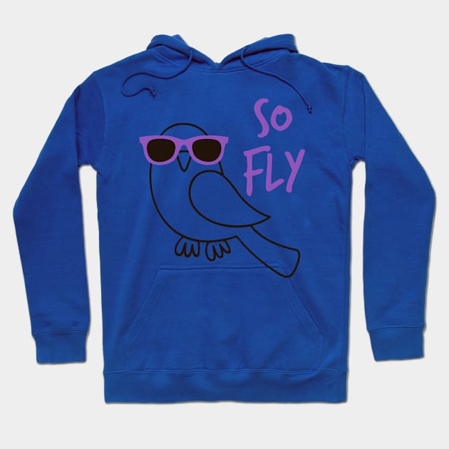 So Fly,  Animal Puns Hoodie by TinPis